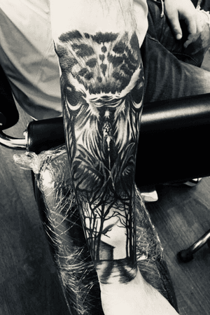 Tattoo #3. Half way done with my sleeve.