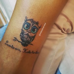 #owltattoo #owl #wisdome #transition #knowledge 