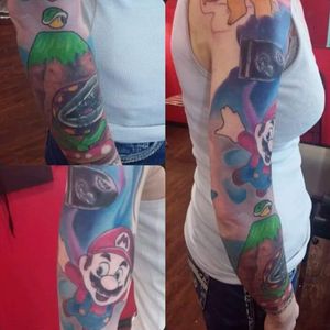 My Super Mario sleeve