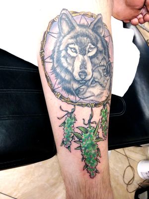 Already had the wolves...i just added the weed dreamcatcher
