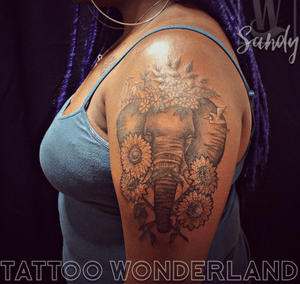 #elephanttattoo @sandydex_tattoos @tattoowonderland #youbelongattattoowonderland #tattoowonderland #brooklyn #brooklyntattooshop #bensonhurst #midwood #gravesend #newyork #newyorkcity #nyc #tattooshop #tattoostudio #tattooparlor #tattooparlour #customtattoo #brooklyntattooartist #tattoo #tattoos