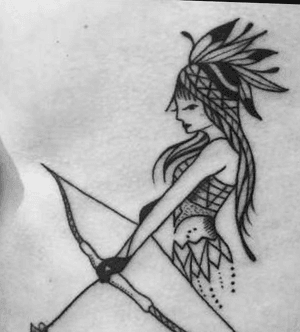 #arrow #ArcherTattoos #Archer #warrior #woman 