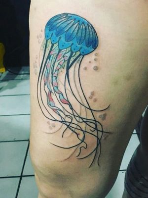 #jellyfishtattoo  #aguaviva #ceara #tattooart  