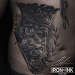#king #crown #tattoo #black #grey #Blackngrey #greywash #denmark @tattoodo 