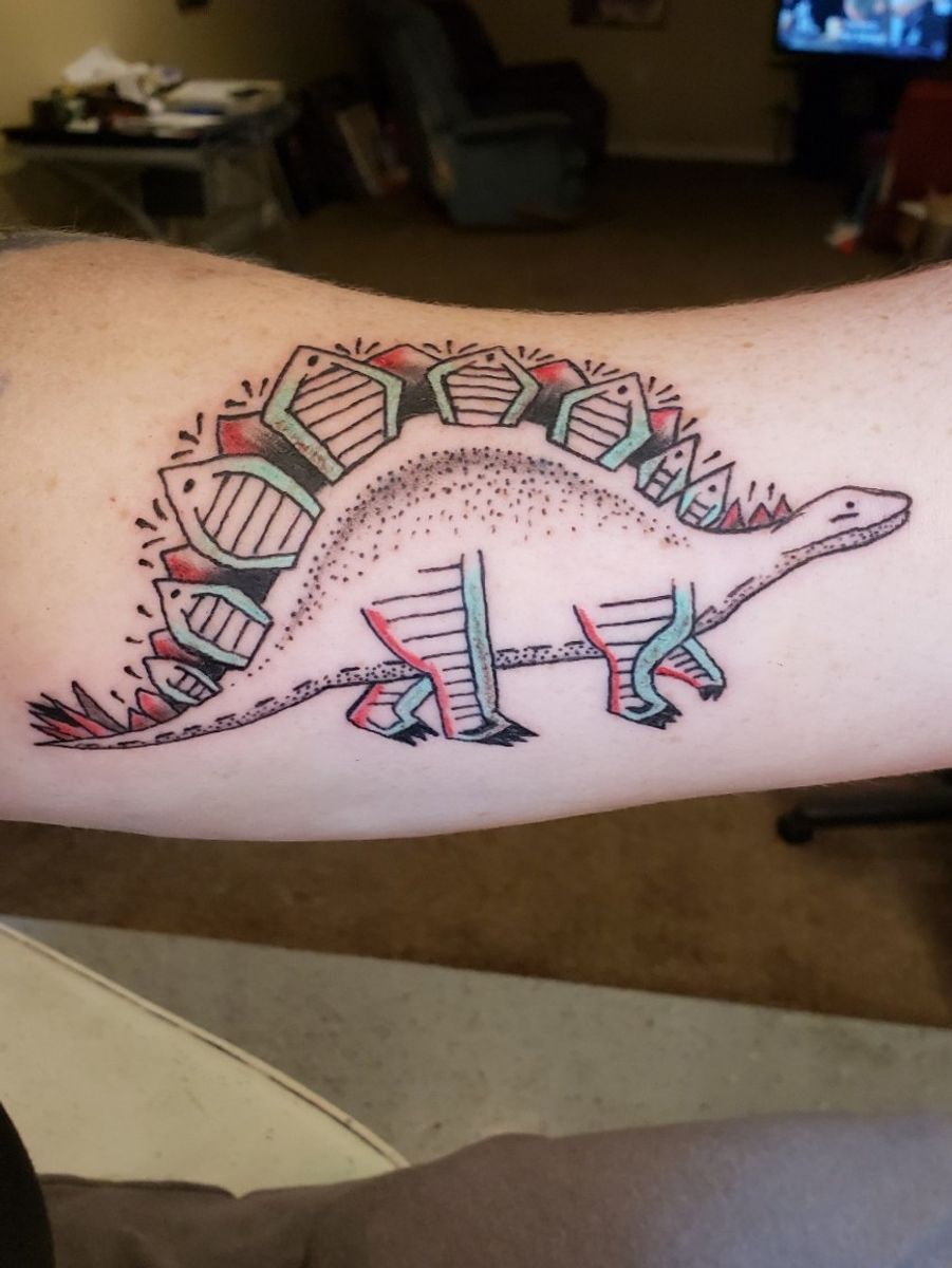 Tattoo uploaded by allison hagen • Stegosaurus • Tattoodo