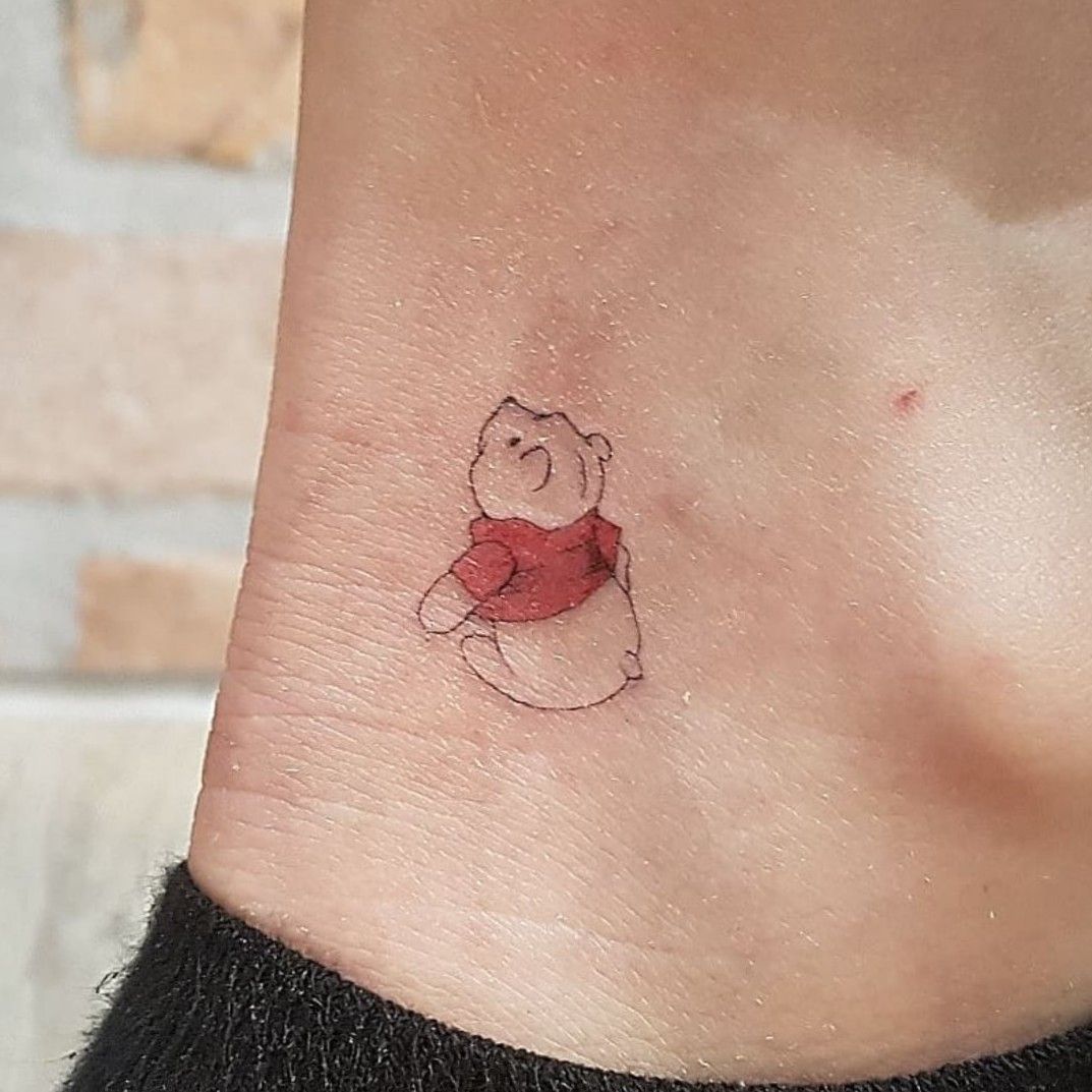 Tattoo uploaded by Shelby Powers  My classic Winnie the Pooh tattoo My  grandmother read these stories to me when I was little and she really loved  Winnie the Pooh so I