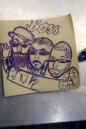 Idea for the boss ink logo