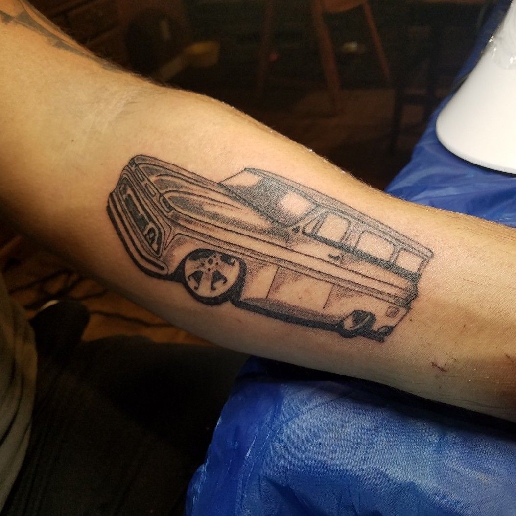 Truck Tattoo  Your Needed 23 Best Tattoo Design is Here  Tattoo Twist