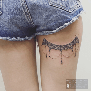 Lace tattoo