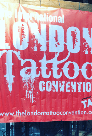 Here we go again, ran out of arm space, lucky i have two legs!! #londontattooconvention #LTCPICKME