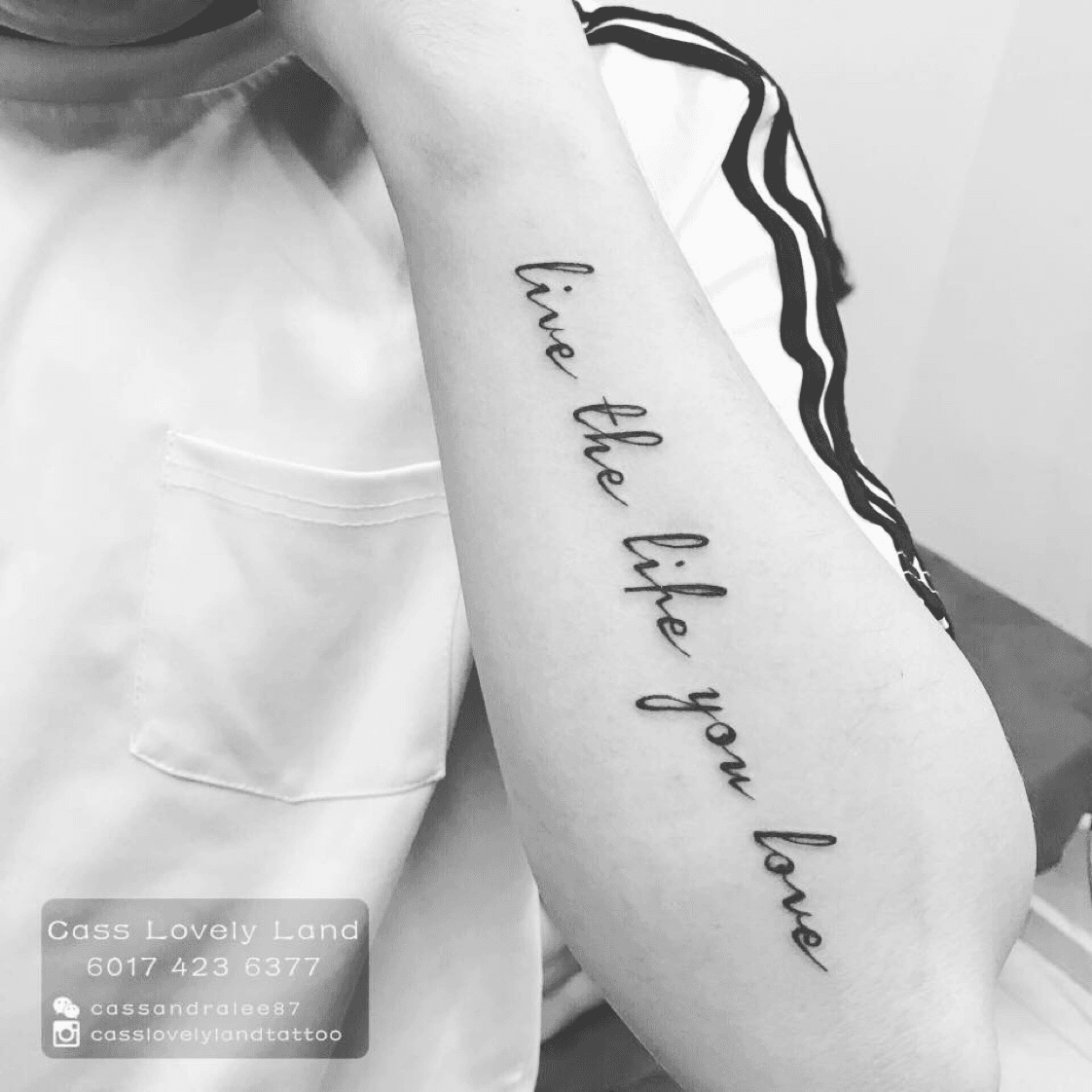 Tattoo Uploaded By Miuzzy Ink Studio Malaysia Penang Live The Life You Love Tattoodo