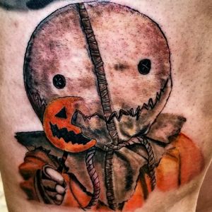 Sam from Trick r Treat #horrortattoo 