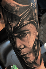 Loki tattoo black hive ink done by louieg 