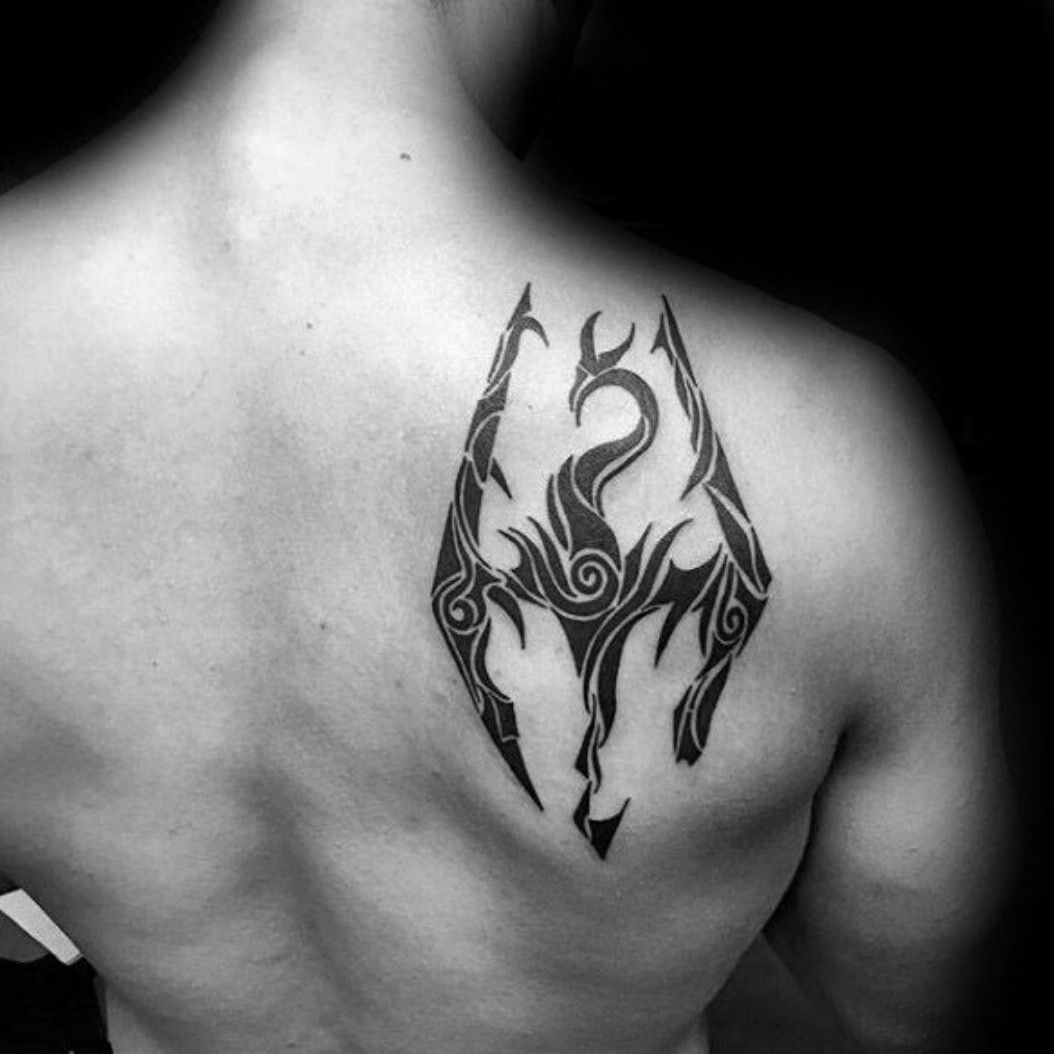120 Unique Skyrim Tattoo Ideas with Meanings  Body Art Guru