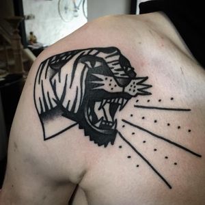 Tattoo uploaded by Knuckle Tattoo Shop • #angry #tiger • Tattoodo Tattoo uploaded by Knuckle Tattoo Shop • #angry #tiger • Tattoodo