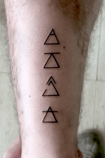 Minimal TRANSCEND tattoo by inkspiredyash skinmachinetattoo Email for  appointments skinmachineteamgmailcom inked abstracttattoo  Instagram