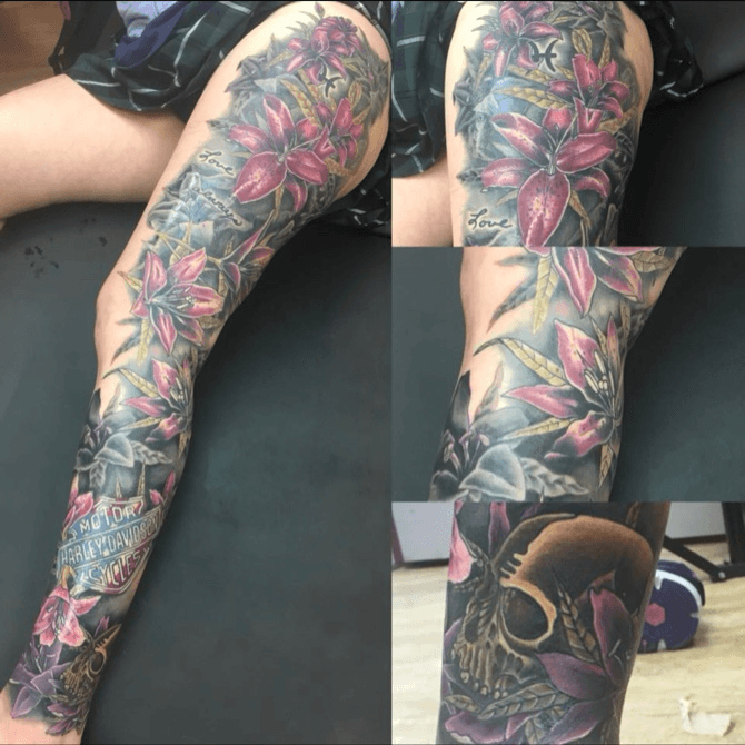 knee tattoo healing stagesTikTok Search