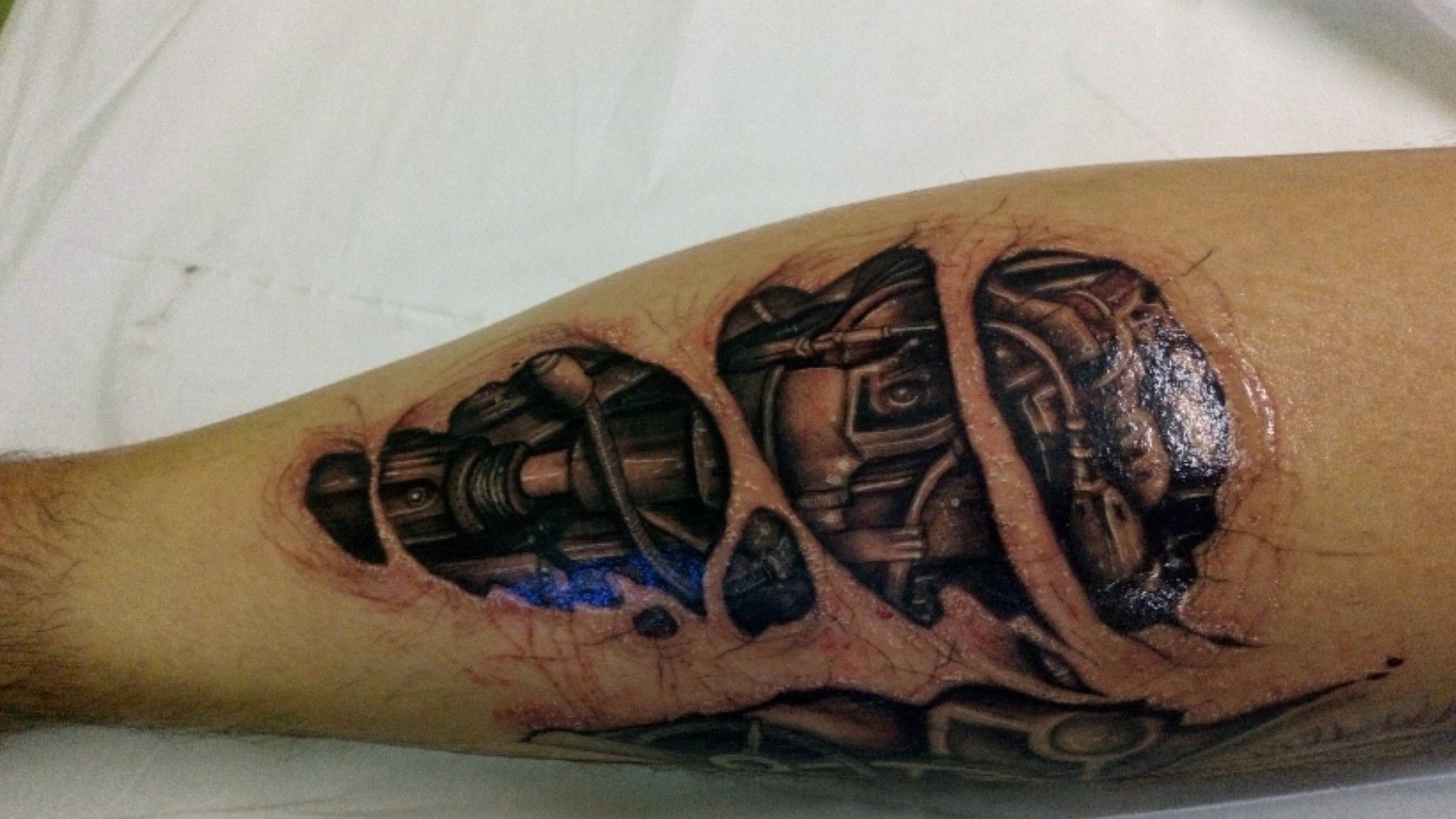Bionic Arm Tattoo  Tattoo for a week