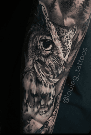 Owl done by louie g 