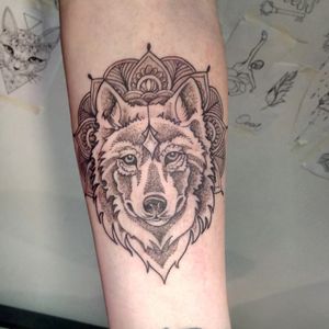 #wolftattoo #mandalas 