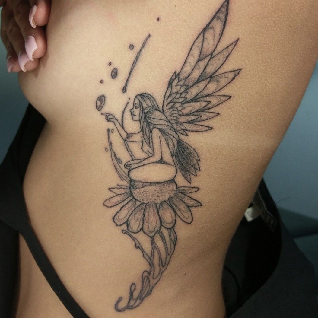 guardian angel tattoo  tattoo design for my friend a guard  Flickr