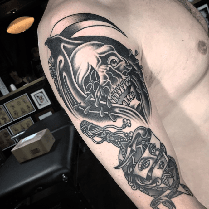 Grim Reaper Tattoo  All Things Tattoo