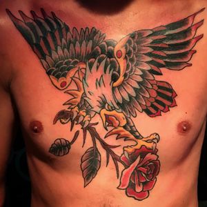 Nice eagle I did Instagram. bobbyXink