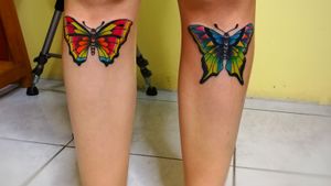 Trabajito de hoy #tattoo #worldfamousink #ez #eternalink #CostaRica #ink #inkgirl #sexy #cool #butterfly 