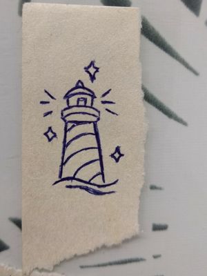 Lighthouse - hope, safety, stabilityLocation - not specified#nexttattoo #lighthouse #smalltattoo #idea  #hope #safety #stability #czechgirl #czech #CZechRepublic 
