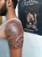 Tattoo maori @corujatattoostyle