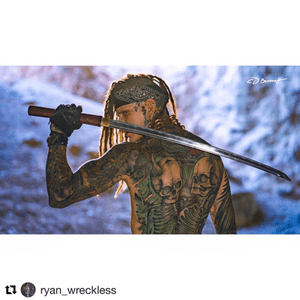 Back piece on my good friend @ryan_wreckless, my first client when I lived in Vegas. Such an awesome shot. Check out this beautiful man’s modeling page! @ryan_wreckless 📷 @cd.bennett @inkedmag @sullenclothing #lasvegasmodel #tattoomodel #boyswithtattoos #fitnessmodel #austintattooartist #austintattoo #backpiece #fullback #dtink #yoricktattoo #tattoo#Repost @ryan_wreckless with @get_repost・・・~ I⃒L⃒L⃒ C⃒U⃒T⃒ Y⃒O⃒U⃒ D⃒O⃒W⃒N⃒ T⃒O⃒ S⃒I⃒Z⃒E⃒ ~ 📷 Photo Shot By The Homie: @cd.bennett #RyanWreckless #LasVegasModels #Inked #DreadHead #Savage #Tattooed #KaiEntertainment #Ink #PrimalTitan #Tattoos #InkAddict #GuysWithTattoos #Influencer #Sullen