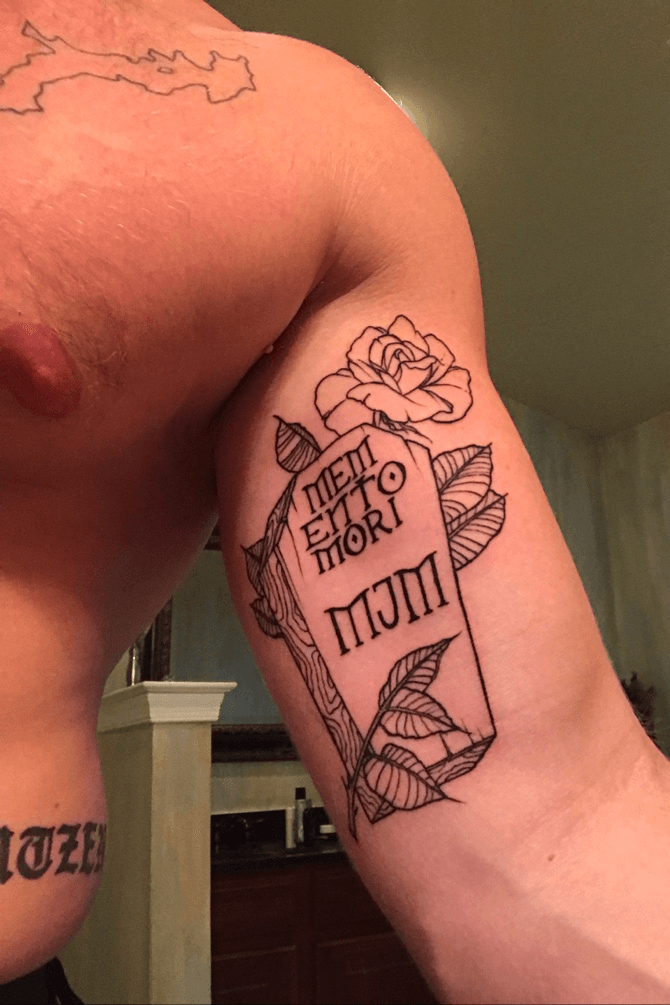 Woman fuming as Mac Miller tribute tattoo has glaring spelling error   Mirror Online