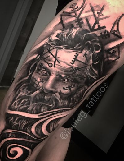 39 Odin Tattoo - Spectacular Design Ideas with Meaning