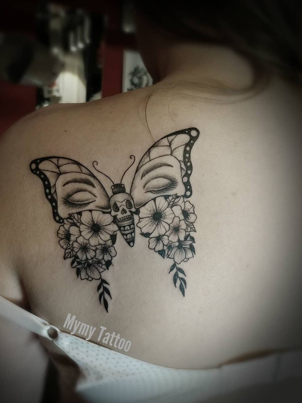 Eye and Butterflies tattoo by Gonzalo Arana Ortiz  Photo 22515