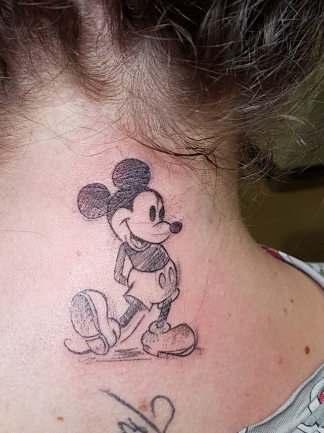 Discover 78 mickey mouse ears tattoo latest  incdgdbentre