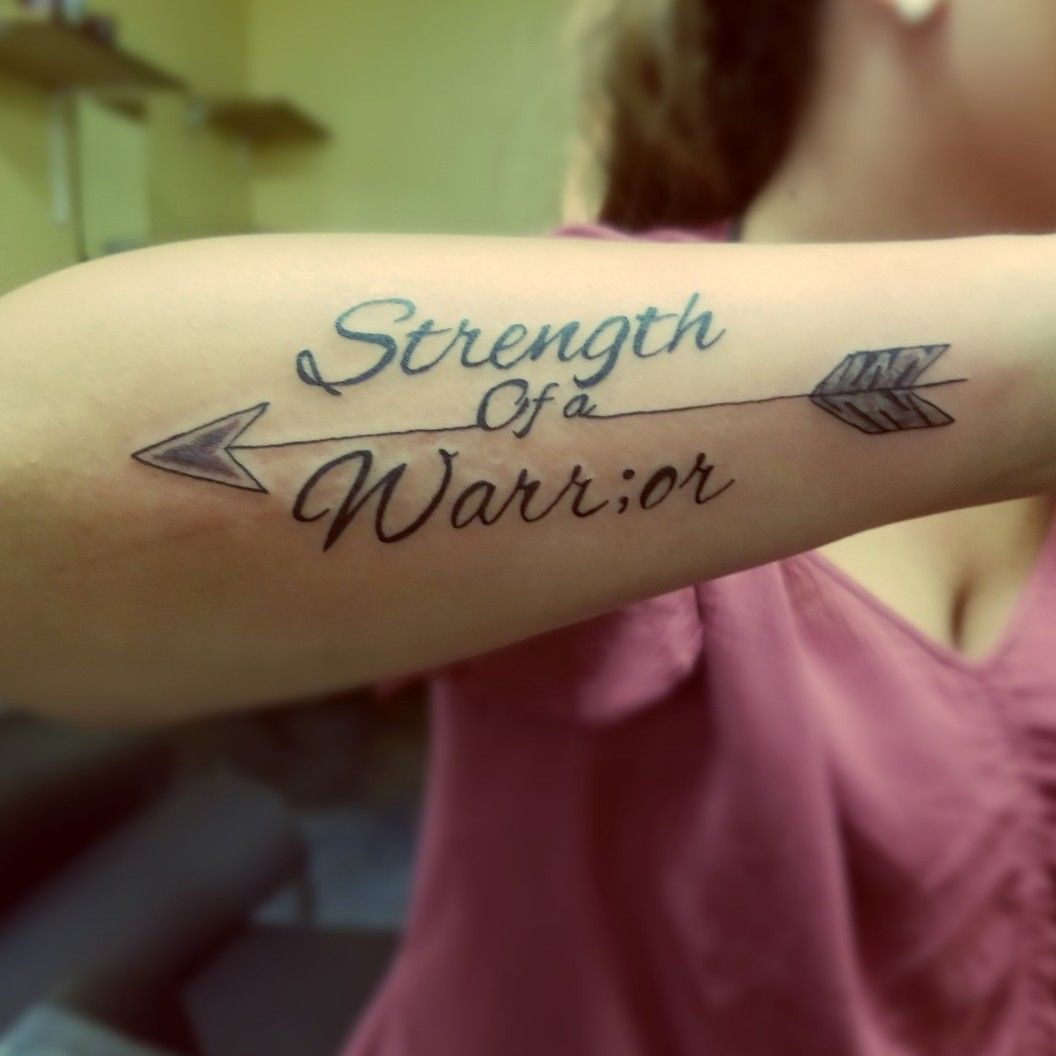 Aliens Tattoo  The strength of a warrior is not defined  Facebook