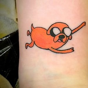 Jake tattoo #adventuretimetattoo #jaketattoo #colortattoo #smalltattoos 