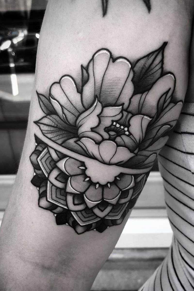 Tattoo uploaded by Swallow Ink Tattoo • Done by Andy van Rens ...