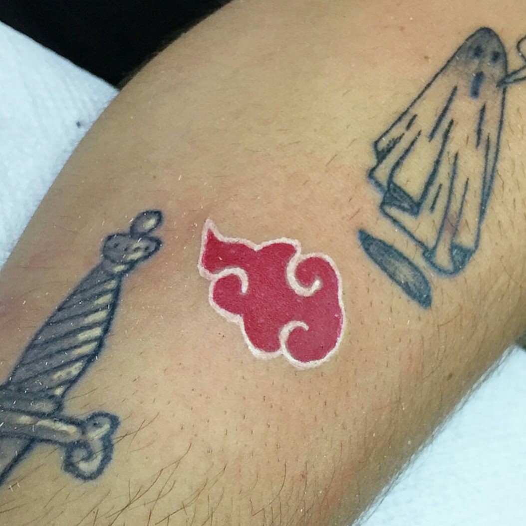 Tattoo Naruto cloud akatsuki 