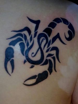 Scorpio firts tattoo