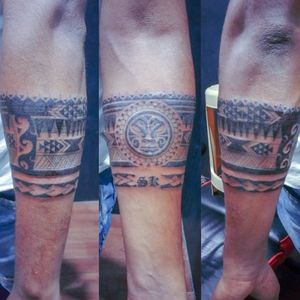 aztec band tattoos