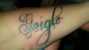 Geigle (n i don't like doing letters)