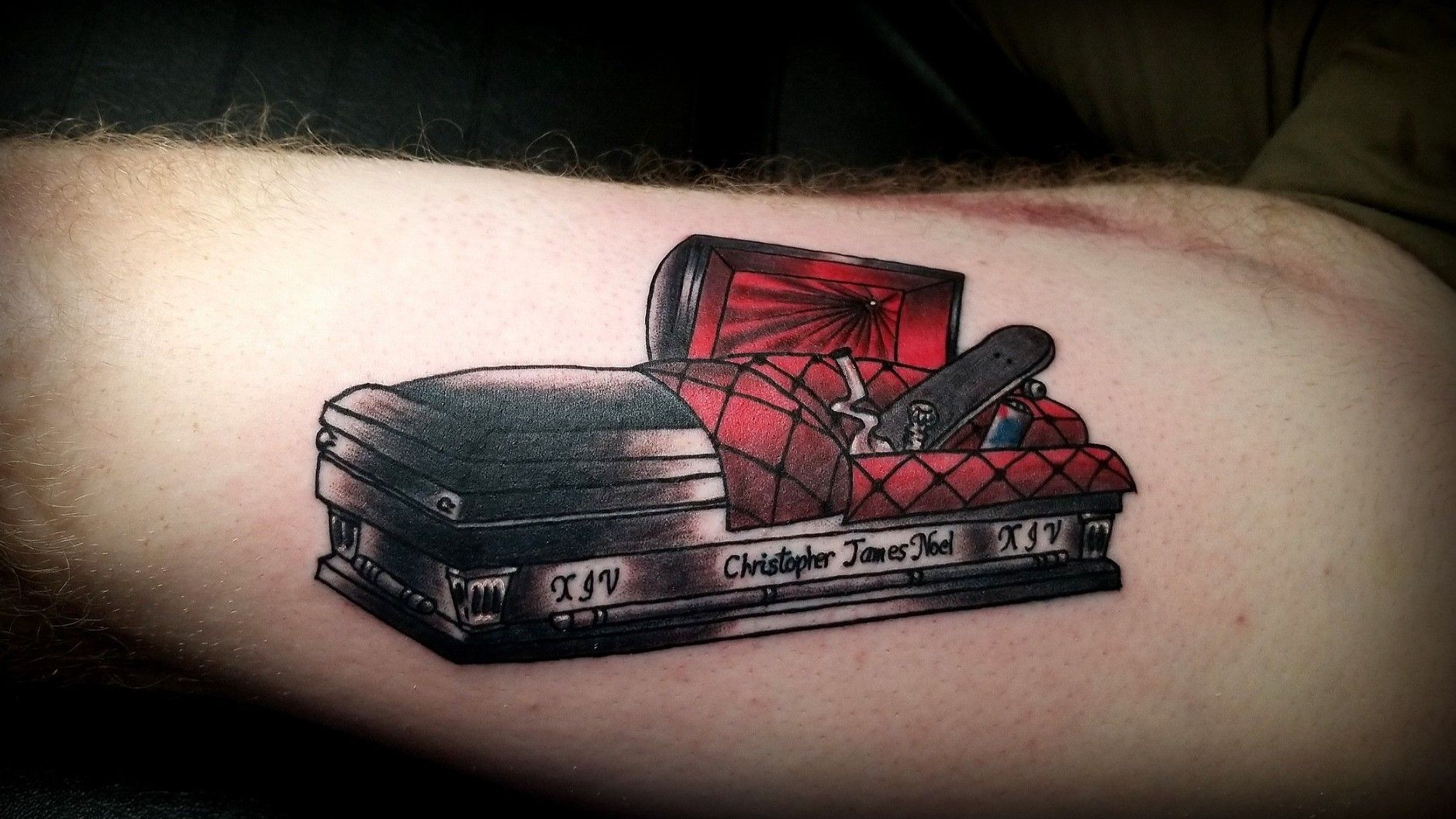 American Tattoo Society of Jacksonville  Check out this tow truck action  tattoo by Billy Smith done a while back To see more work by Billy check  out his Instagram billysmithtattoos and