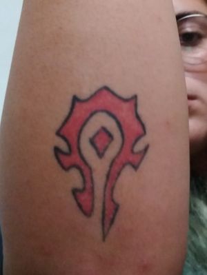Horde Tattoo. World of Warcraft