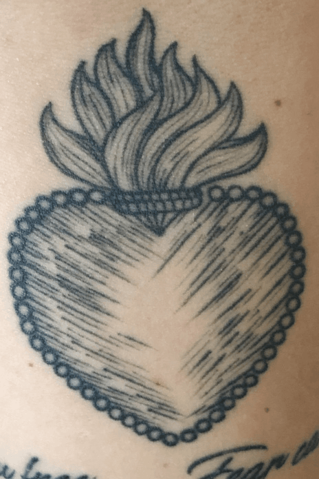 Tattoo uploaded by Elena Finotello • Cuore sacro. • Tattoodo