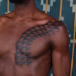 Tattoo by Victor J Webster #VictorJWebster #favoritetattoos #favorite #blackwork #tribal #sacredgeometry #pattern