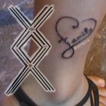Tatuaje sobre el tobillo @zenkyink @zenky #zenkytattoo #Tatuando #amomitrabajo #tattoos #familytattoo #tatuajes #hearttattoo #tatuajedefamilia #tatuajeeneltobillo #tatuajedecorazon #✍️ #👣 #🖋 #✒️ Contacto 6561318305 Zenkyink@gmail.com 