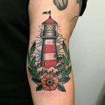 #lighthouse #lighthousetattoo #traditionaltattoos #traditionaltattoo #tradworkers_tattoo #tradworkers #Tattoodo #tattooart 