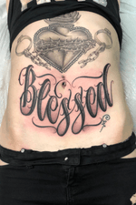 Blessed #script #scripttattoo text 3109010862 for appointments