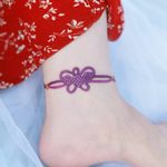 Tattoo by Tattooist Sion #TattooistSion #koreantattooartist #Korea #neotraditional #color #beautiful #knot #flower #folkart #butterfly